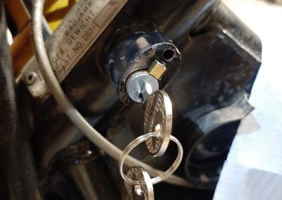 Restauration_Yamaha_DS7_Lenkradschloss_erneuern_Thilos_Bike_Service