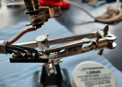 Thilos Bike Service - Projekt Restauration Yamaha DS7 Lötverbindung
